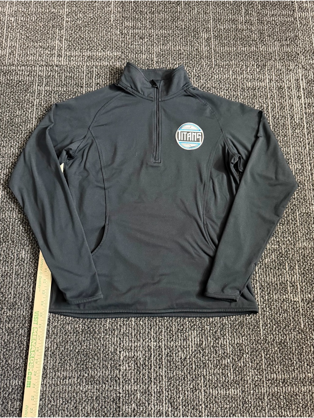 Sport-Tek Ladies Sport-Wick Stretch 1/2-Zip Pullover Small Titans